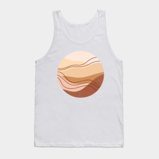 Abstract Sunset Painting 3.10 Tank Top